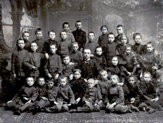 Ученики гимназии. Katharinenstadt